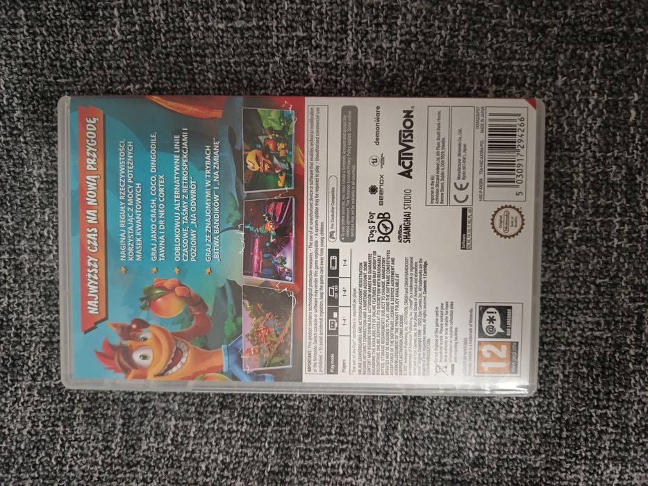 Crash Bandicoot 4: Najwyższy czas / It's about time Nintendo Switch