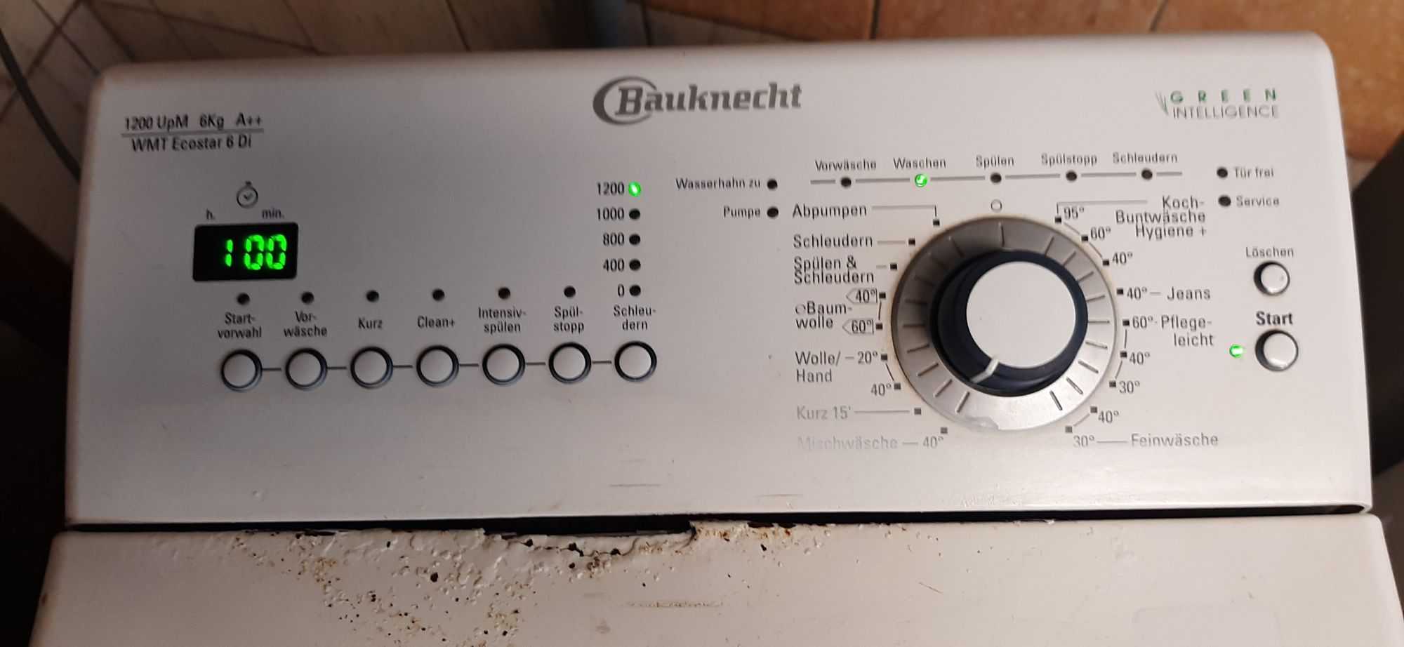 Pralka Bauknecht .6kg.1200ob.