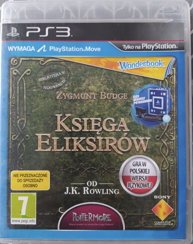 Gra na PlayStation PS3 Księga eliksirów