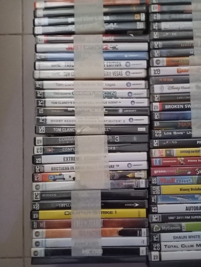 87 jogos pc cdrom