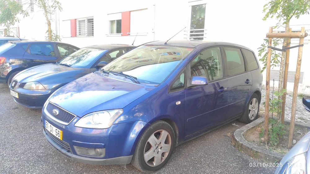 Ford Focus C-Max Diesel 1.5 Azul 2007 Inspecionado