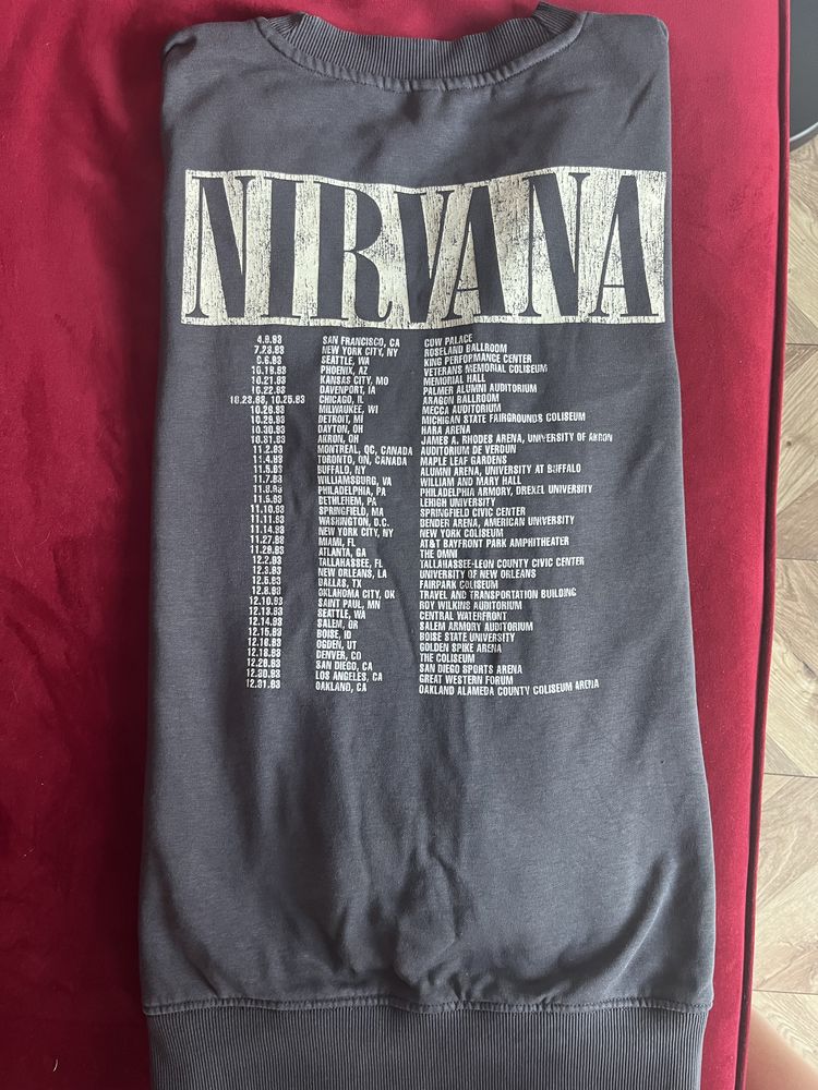 Bluza nirvana s h&m