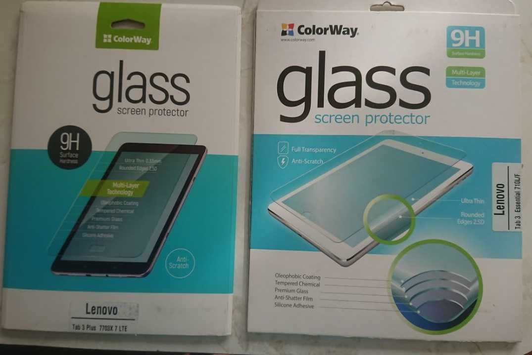 Защитное стекло\пленка для планшета Lenovo, iPad mini, Nomi, Samsung