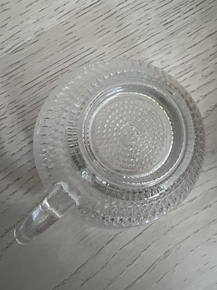12 szt filizanka 210 ml szklo grawerowane arcoroc przezroczyste