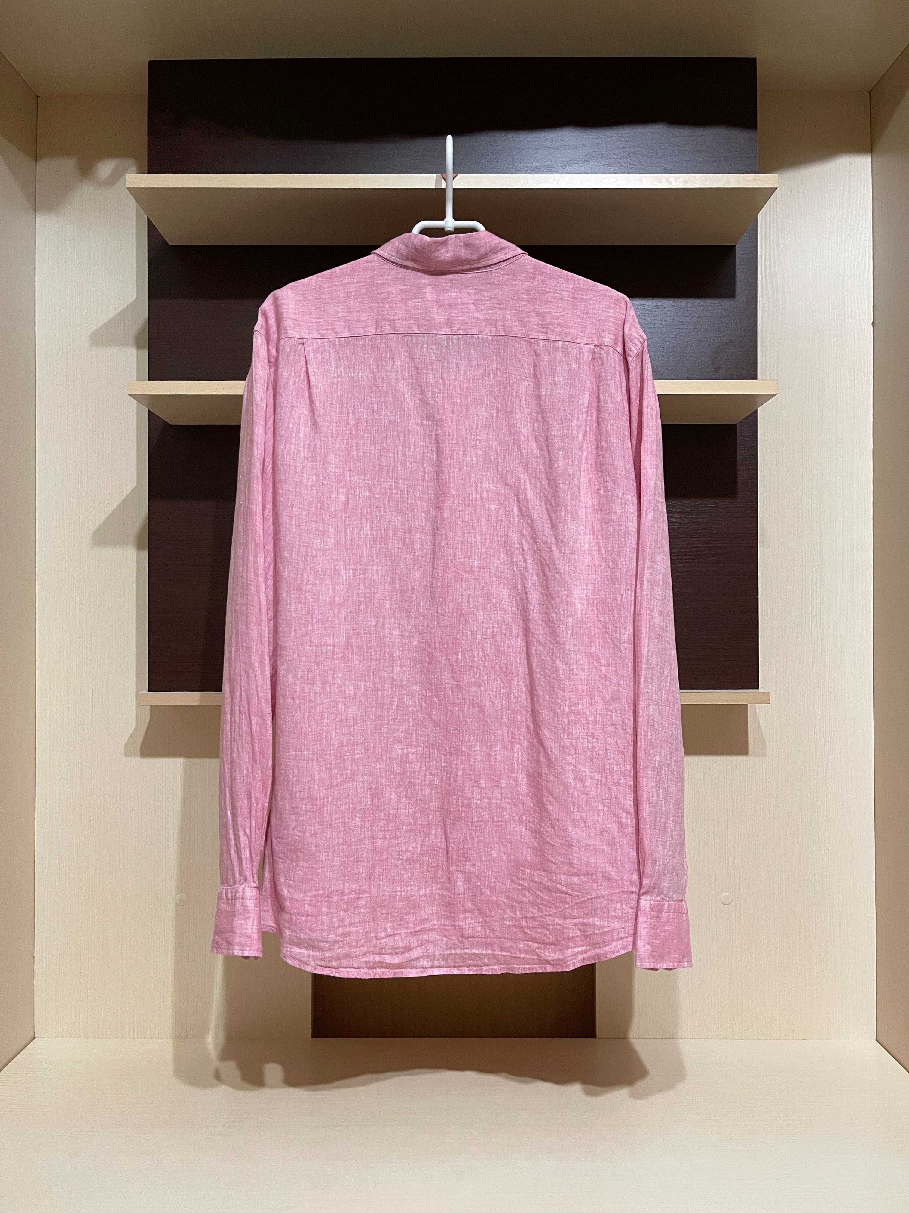 Uniqlo, 100% льон оригінал сорочка, рубашка