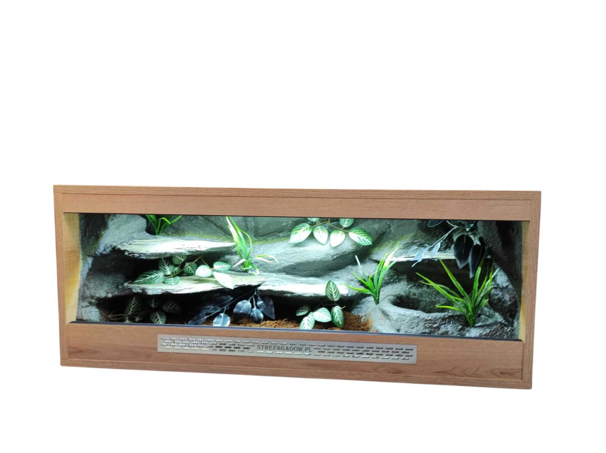 Terrarium tropikalne nr725 100/40/40 dla węża boa pyton DOSTĘPNE