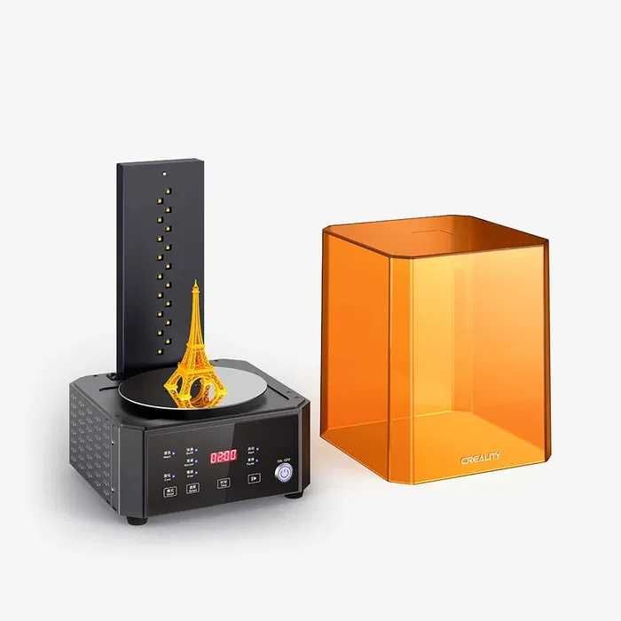Wash e cure Creality para peças em 3d de resina