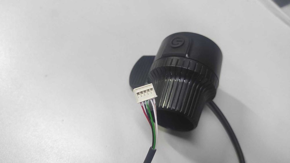Курок газу з кнопкою включення до електросамокату Kugoo Kirin G2/G3/G4
