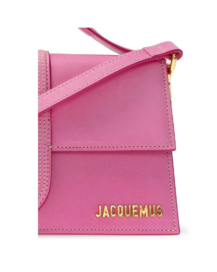 Сумка Jacquemus Le Bambino Grand Suede Bag Pink