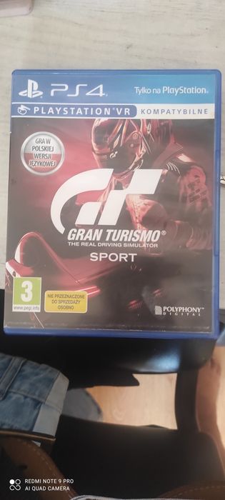 Диск для PS4 Gran Turismo Sport