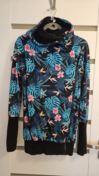 Bluza dla dwojga Greyse 5w1 niebieska monstera M