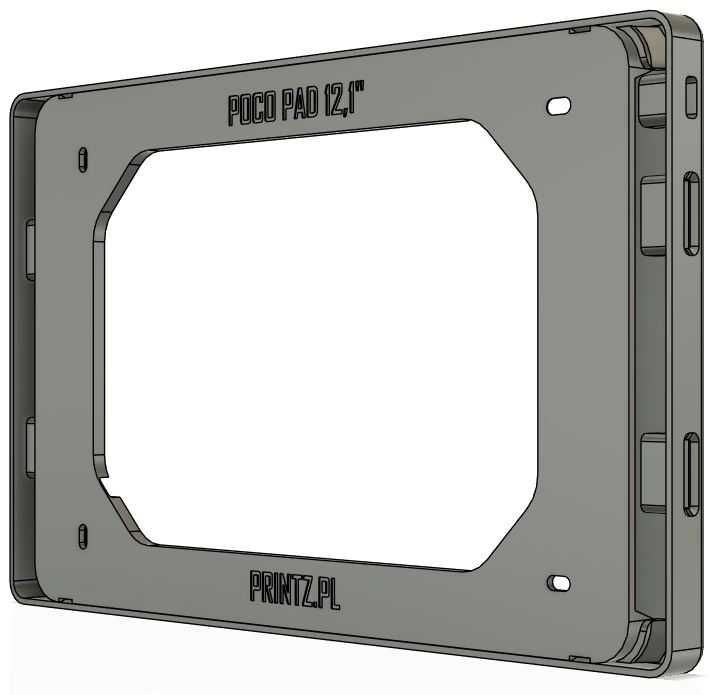 Ramka na tablet – Xiaomi POCO Pad 12,1″ (czarna)