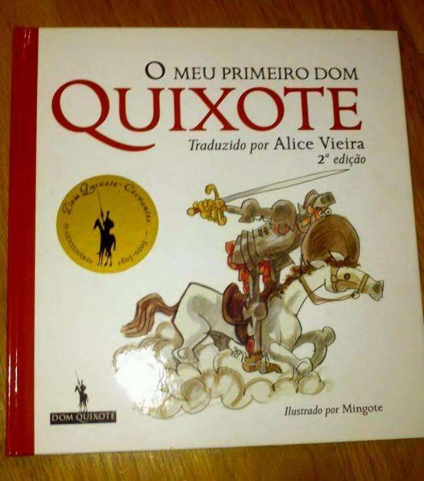 Livros Infantis (Dom Quixote e Cavaleiro da Dinamarca)
