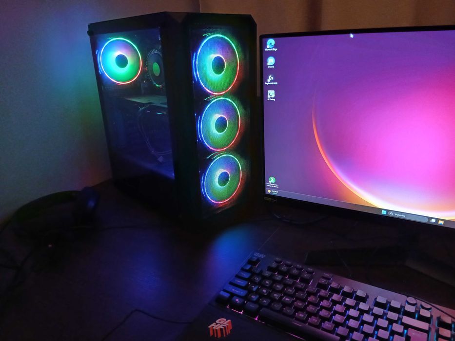 Komputer stacjonarny gamingowy RTX4060, INTEL I5 12400F