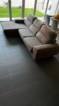 Sofa chaise long 4 lugares