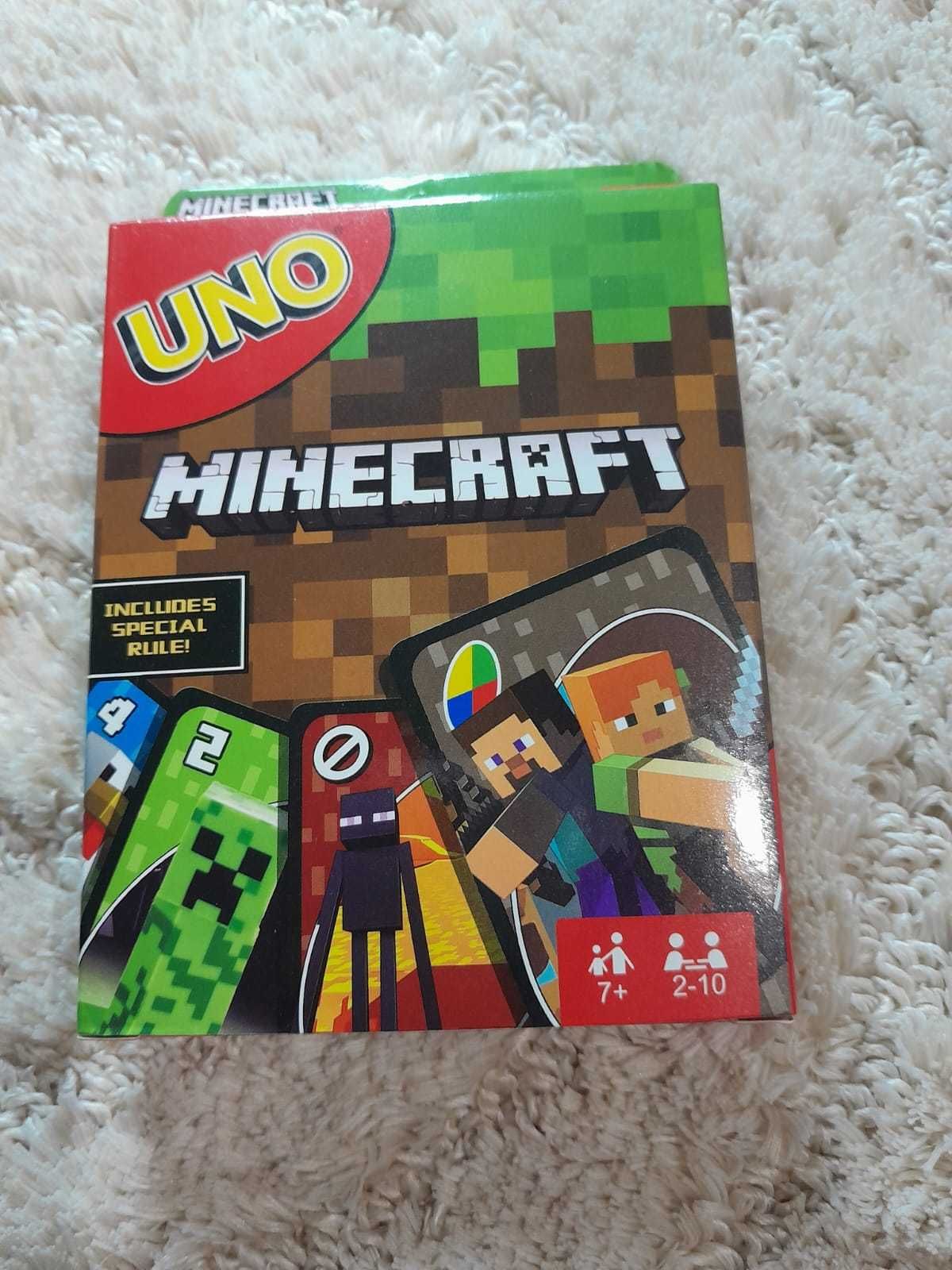 Nowe Super Karty do gry Uno Minecraft