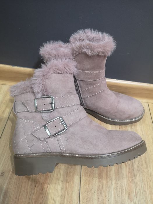 Botki z kożuszkiem Landrover rozm 39