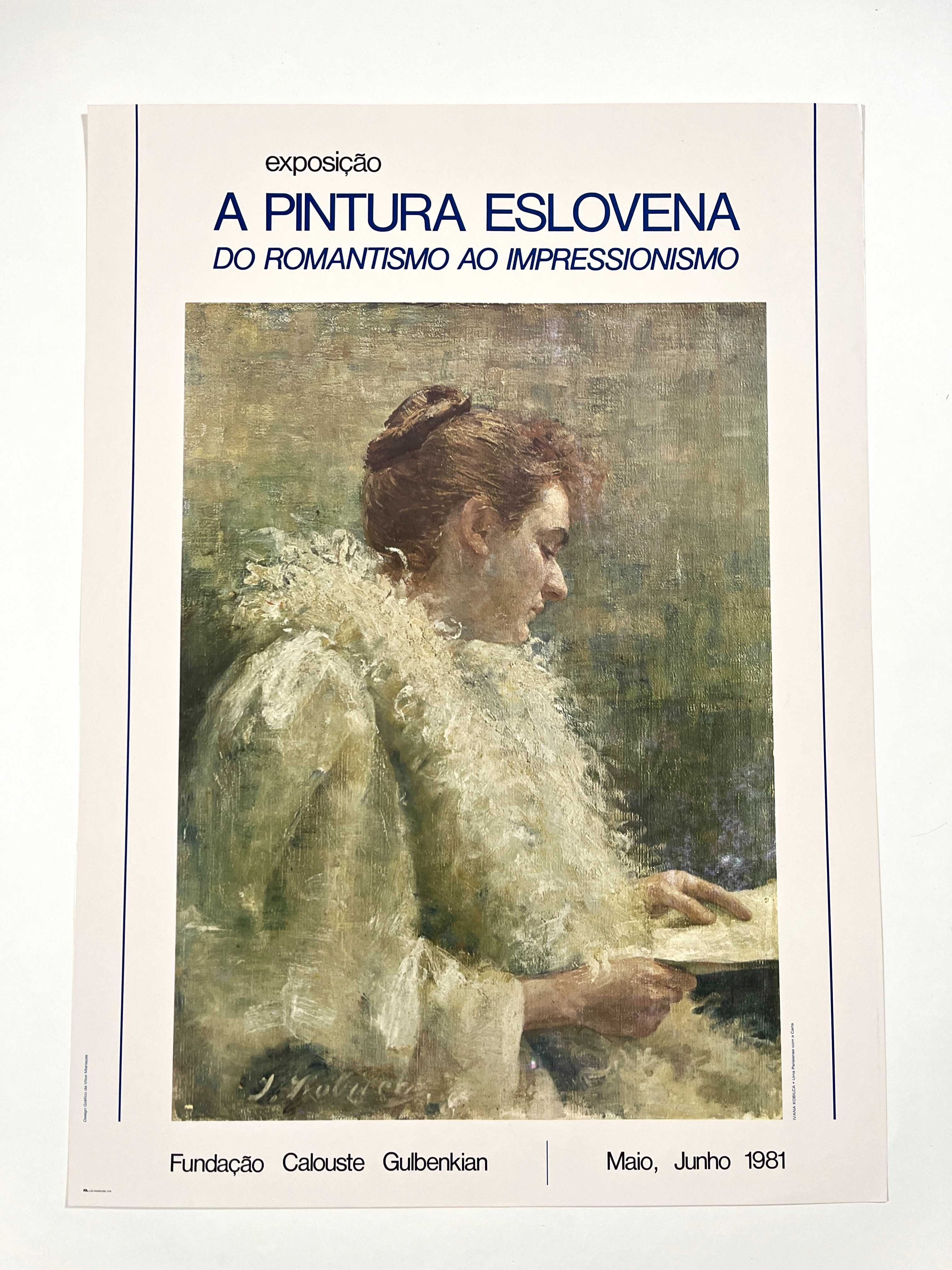 Cartaz A Pintura Eslovena do Romantismo ao Impressionismo Gulbenkian