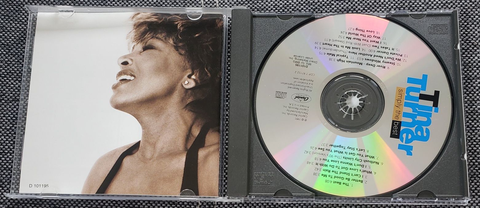 Tina Turner Simply The Best USA CD BMG Music Club