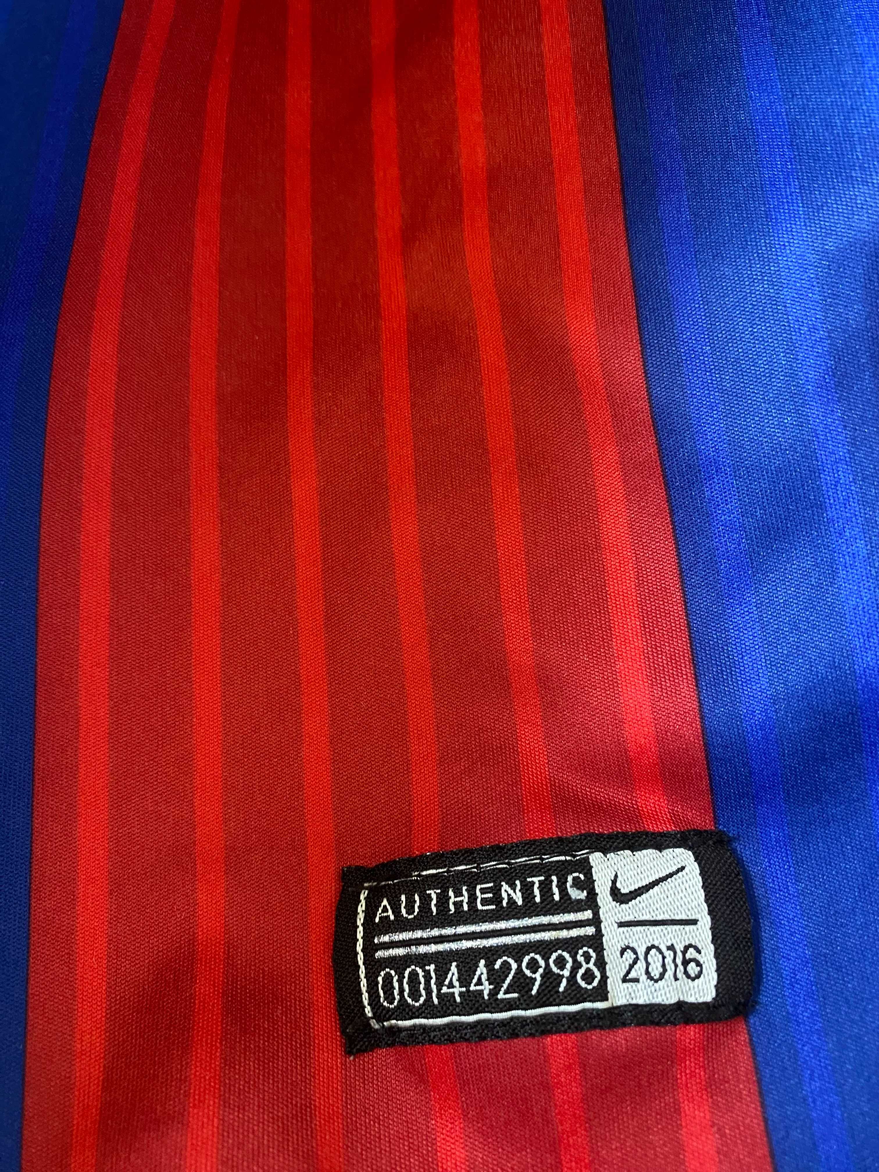 F.C. BARCELONA 2016 - 2017 nr 10 MESSI - Nike - dziecięcy - UNIKAT