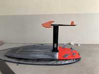 Conjunto Prancha Sup Surf Foil Wave  7’2 Gong Carbono