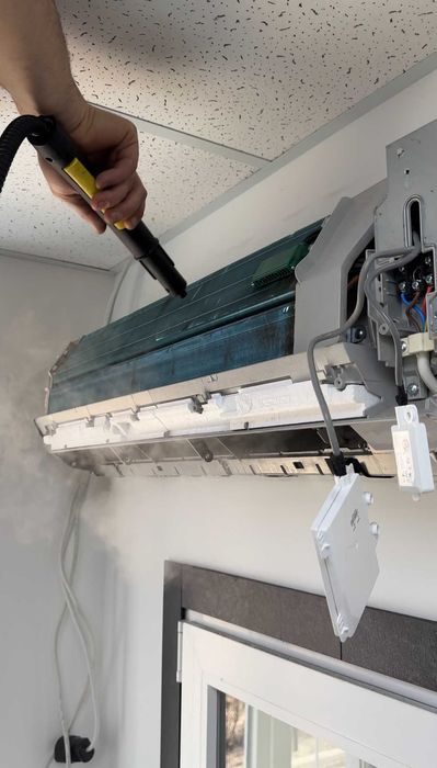 Чистка, заправка, ремонт  кондиціонерів