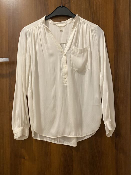 Elegancka bluzka H&M 34/36 ecru
