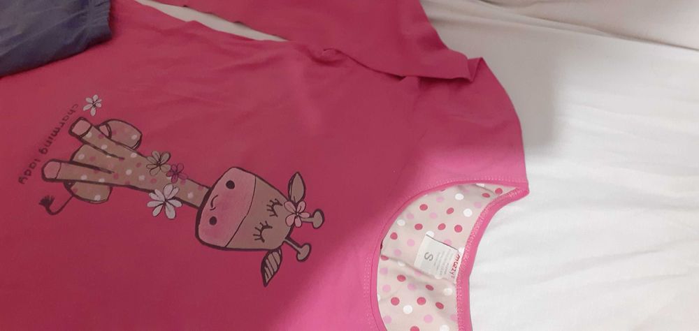 Ciepła piżamka fma Muzzy    rozm. S     100 %bawełna