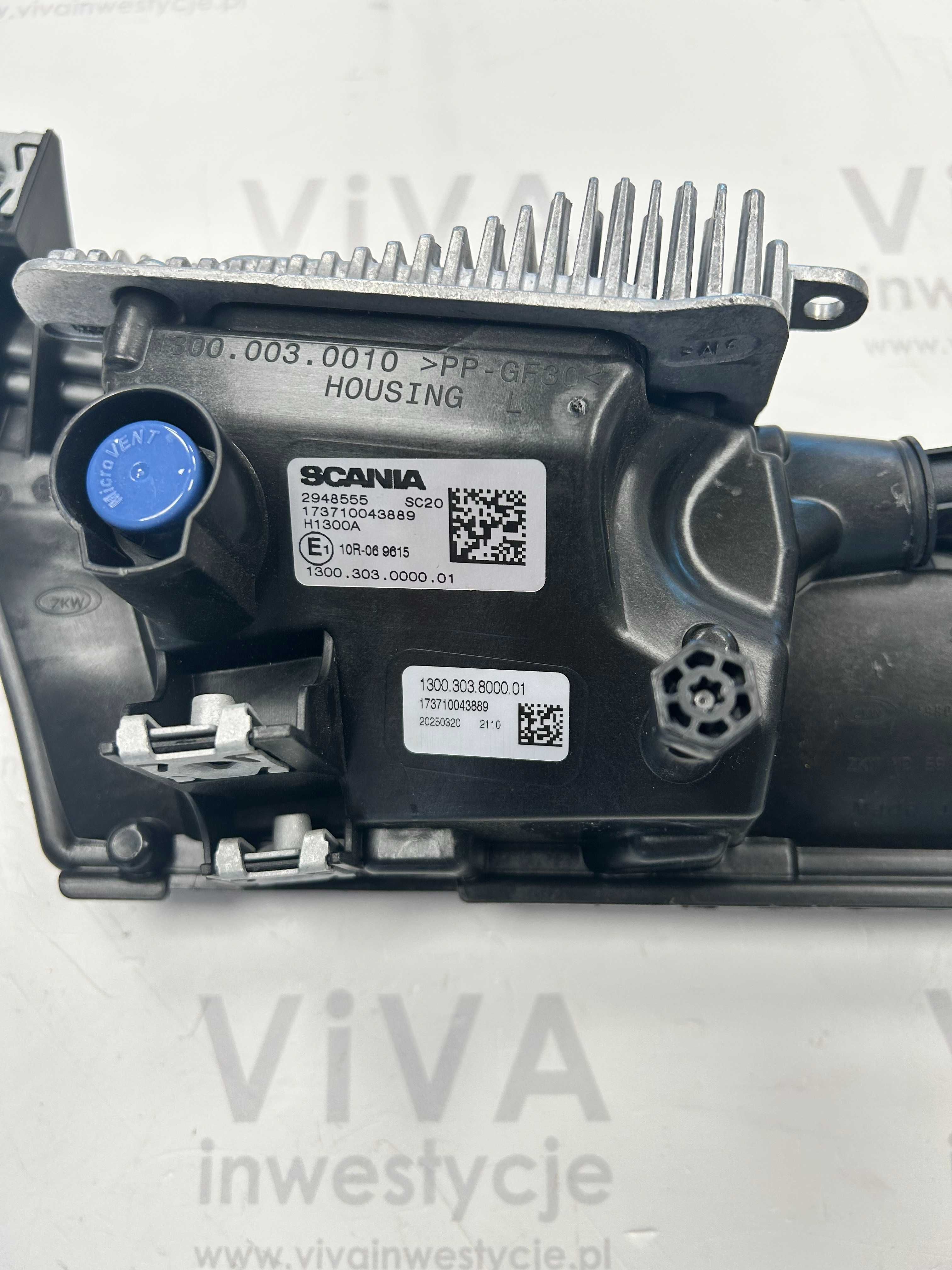 Scania OE halogen LED dalekosiężny lewy 294.8555