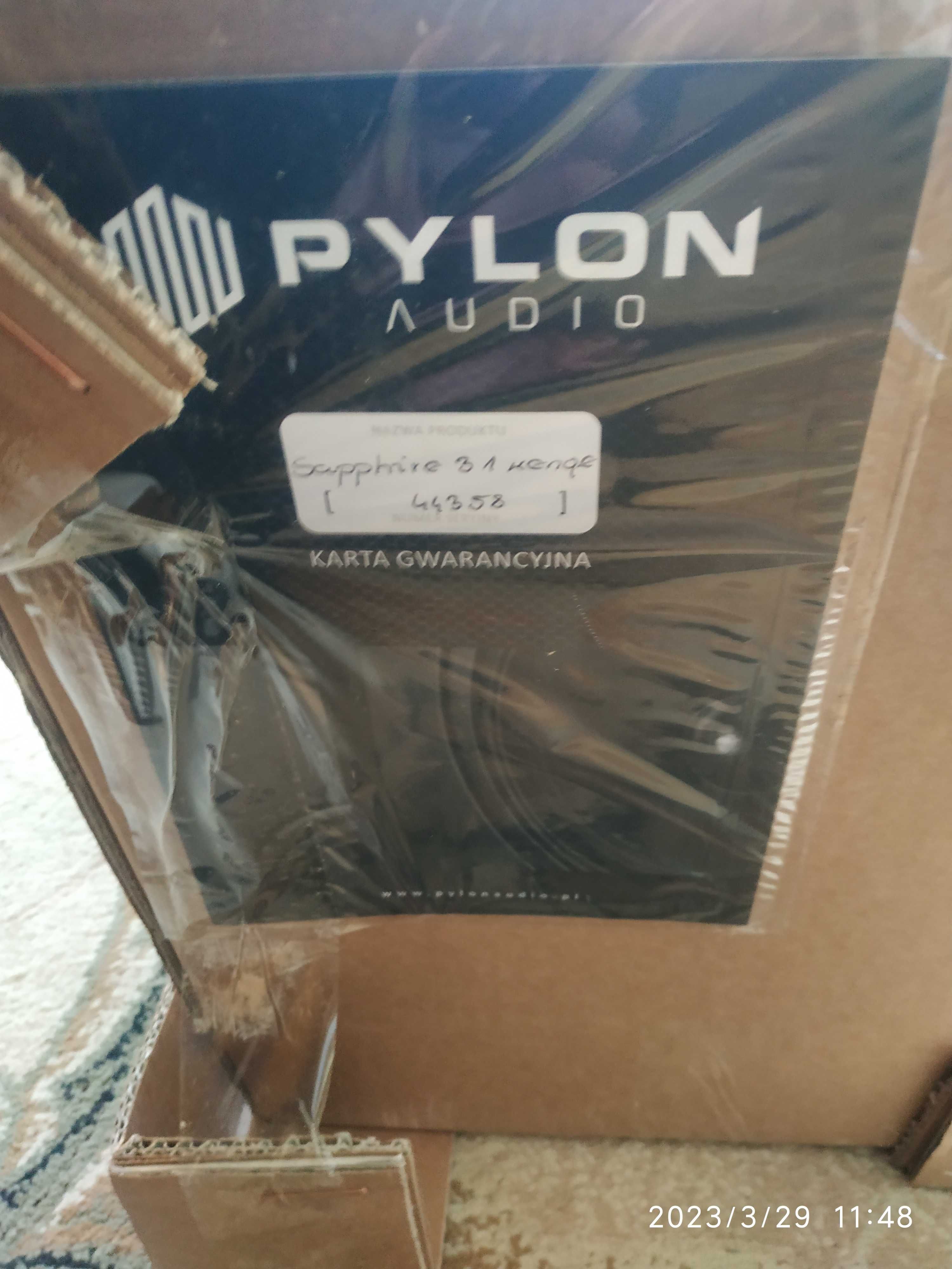 Pylon Audio Sapphire 31 Kolumny Para w cenie ( nóżki i maskownice) new