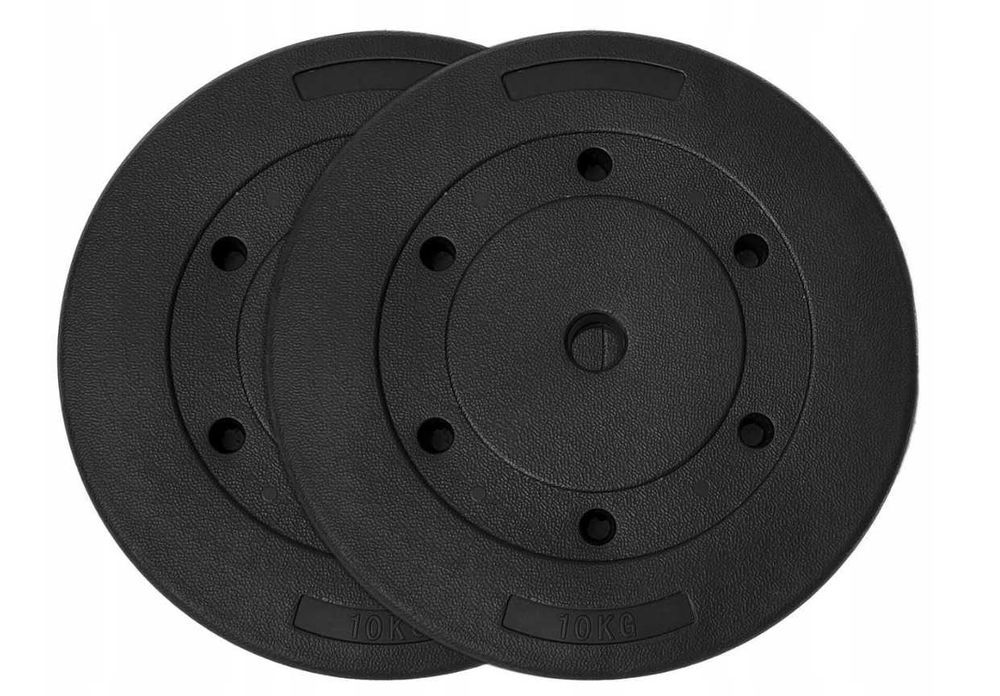 OBCIĄŻENIE 20KG zestaw 2x10kg TALERZE bitumiczne 27mm DW