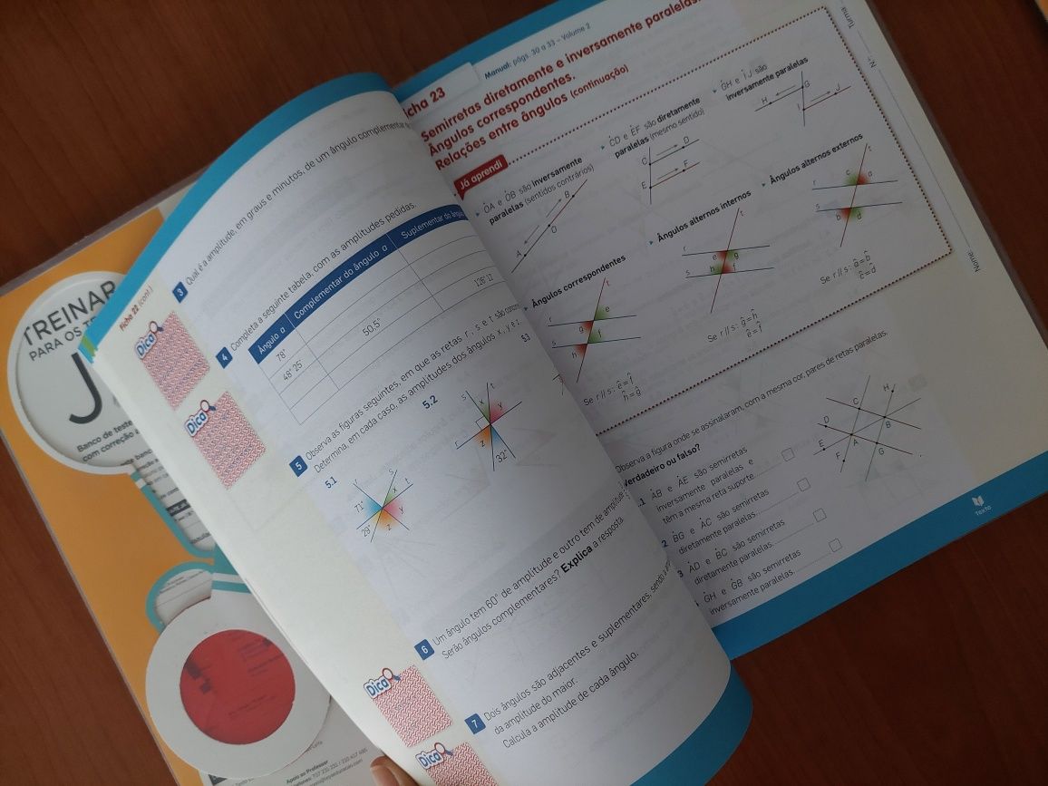 Livro de fichas -  MAT 5 Matemática 5º Ano - Caderno de Atividades