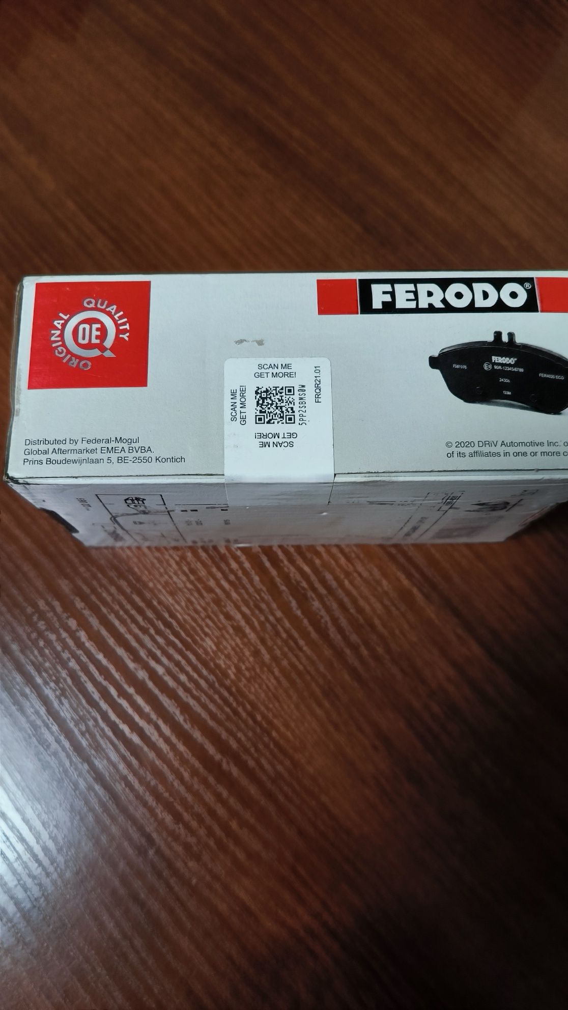 Тормозные колодки Ferodo FDB4843 Nissan Rogue Sport
