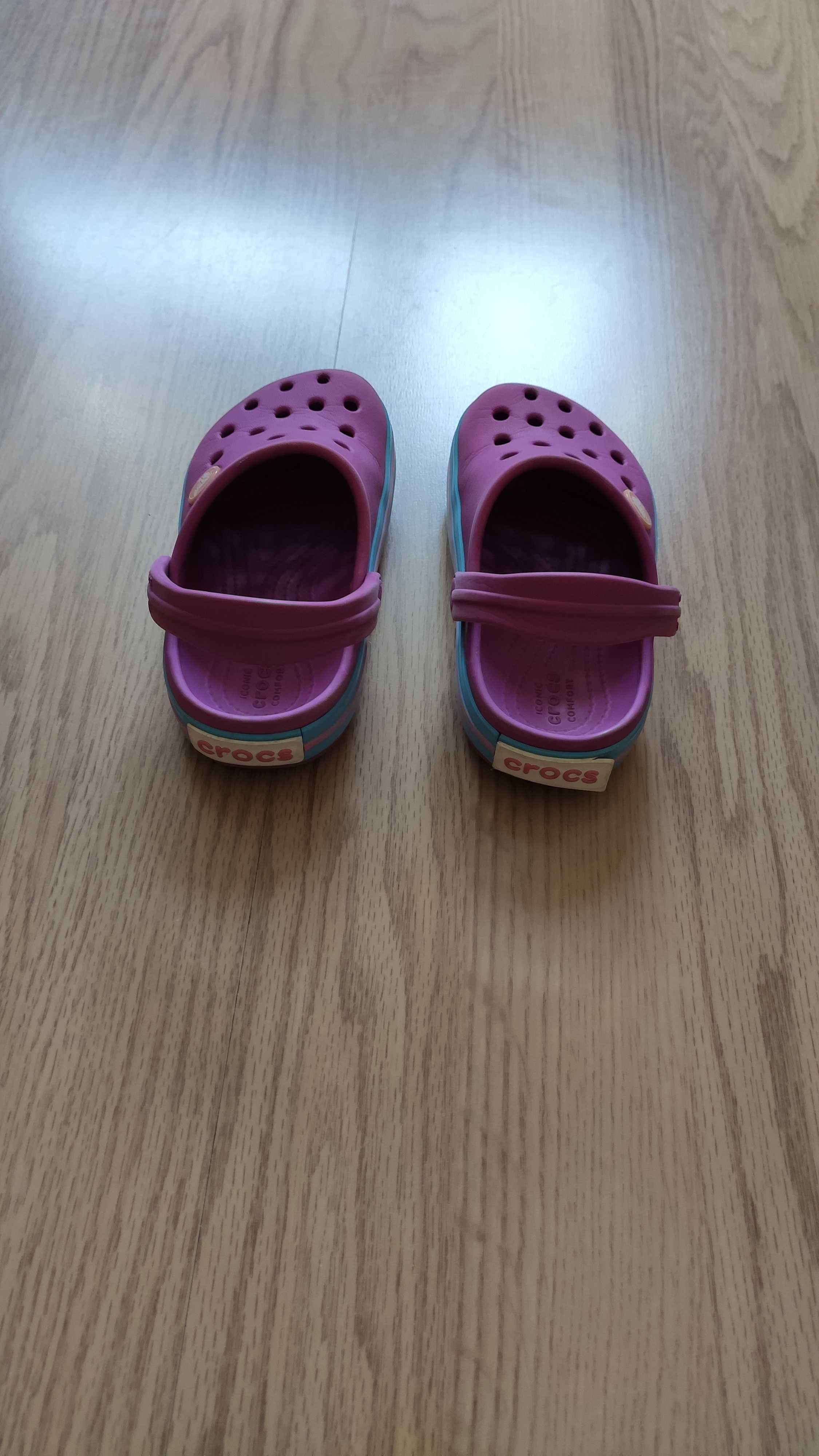 CROCS sandałki klapki dziewczęce