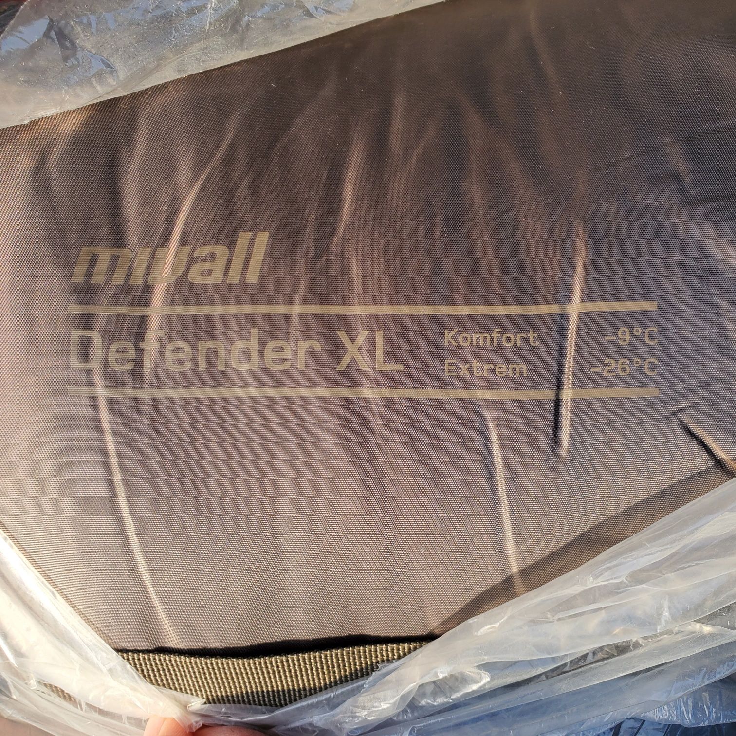Спальний мішок, Mivall Defender XL