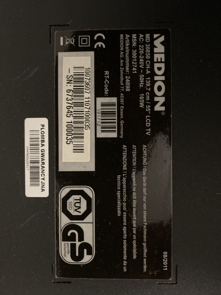 Medion 55 cali LED