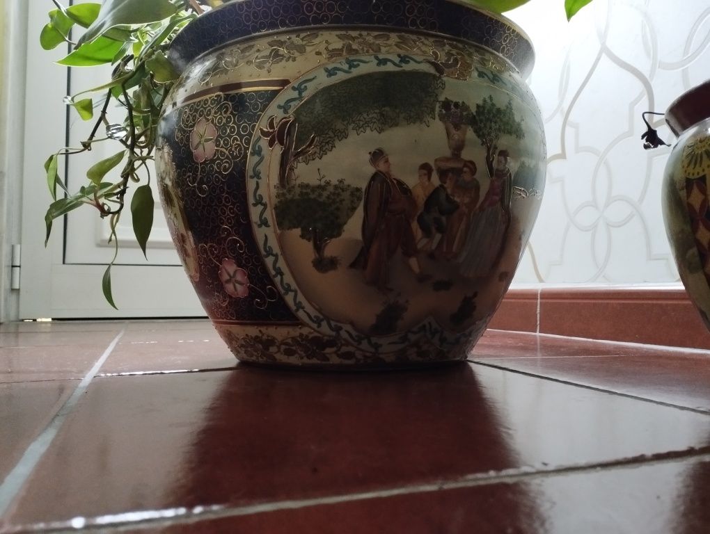 Vaso de porcelana chinesa
