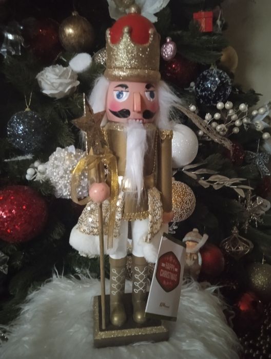 Фігурка декоративна. 40 см .Різдвяний декор,Лускунчик.Рождественский Щ