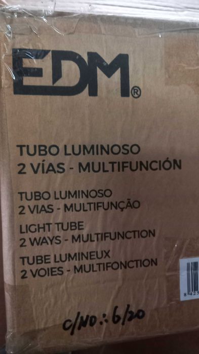 Tubo Luminoso Flexiled Vermelho