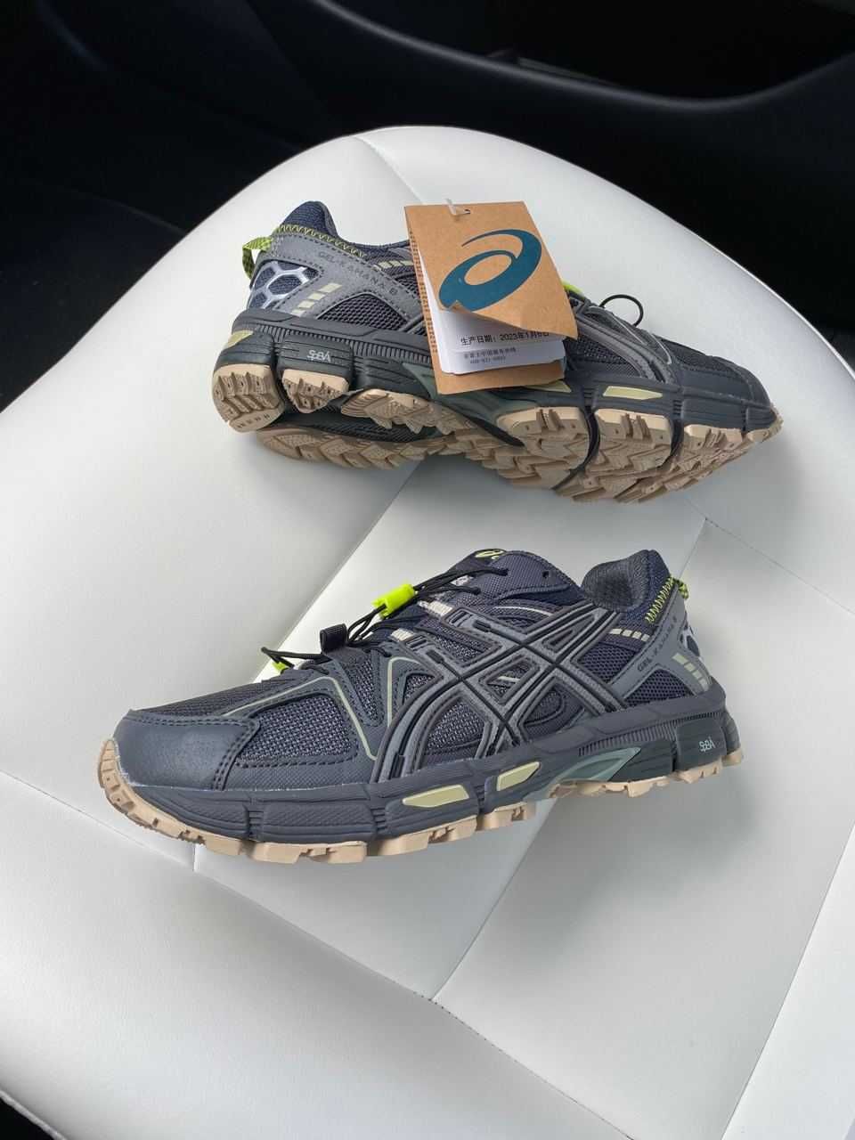 (БЕЗ ПЕРЕДОПЛАТИ)Asics gel kahana 8  асікси гель кахана 8 чорні зелені