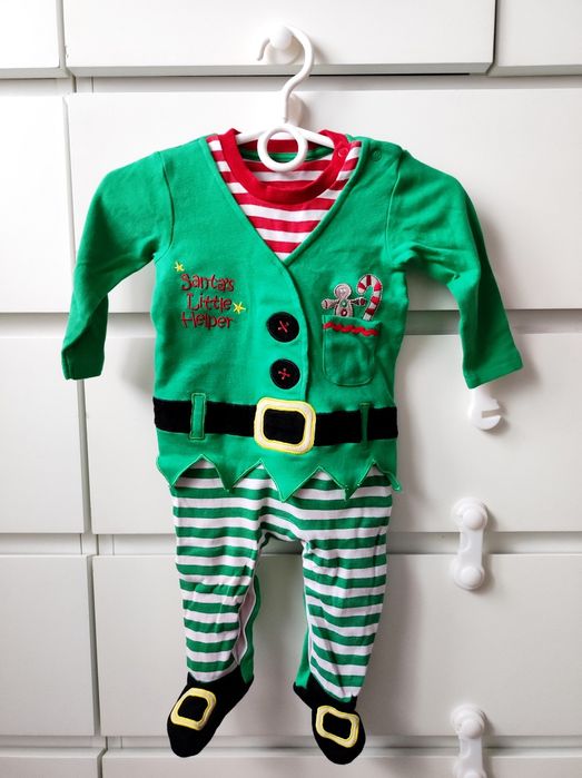 Nowy pajacyk świąteczny George na 3-6 miesięcy