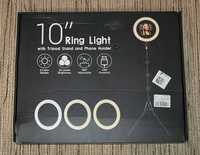 Vendo Ring Light 10" como novo