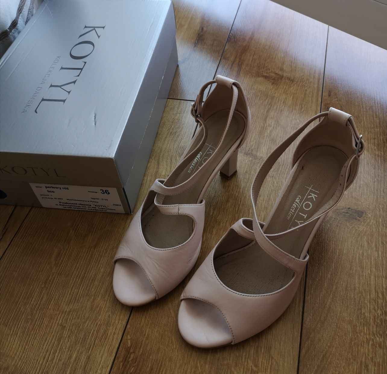 Buty ślubne Kotyl