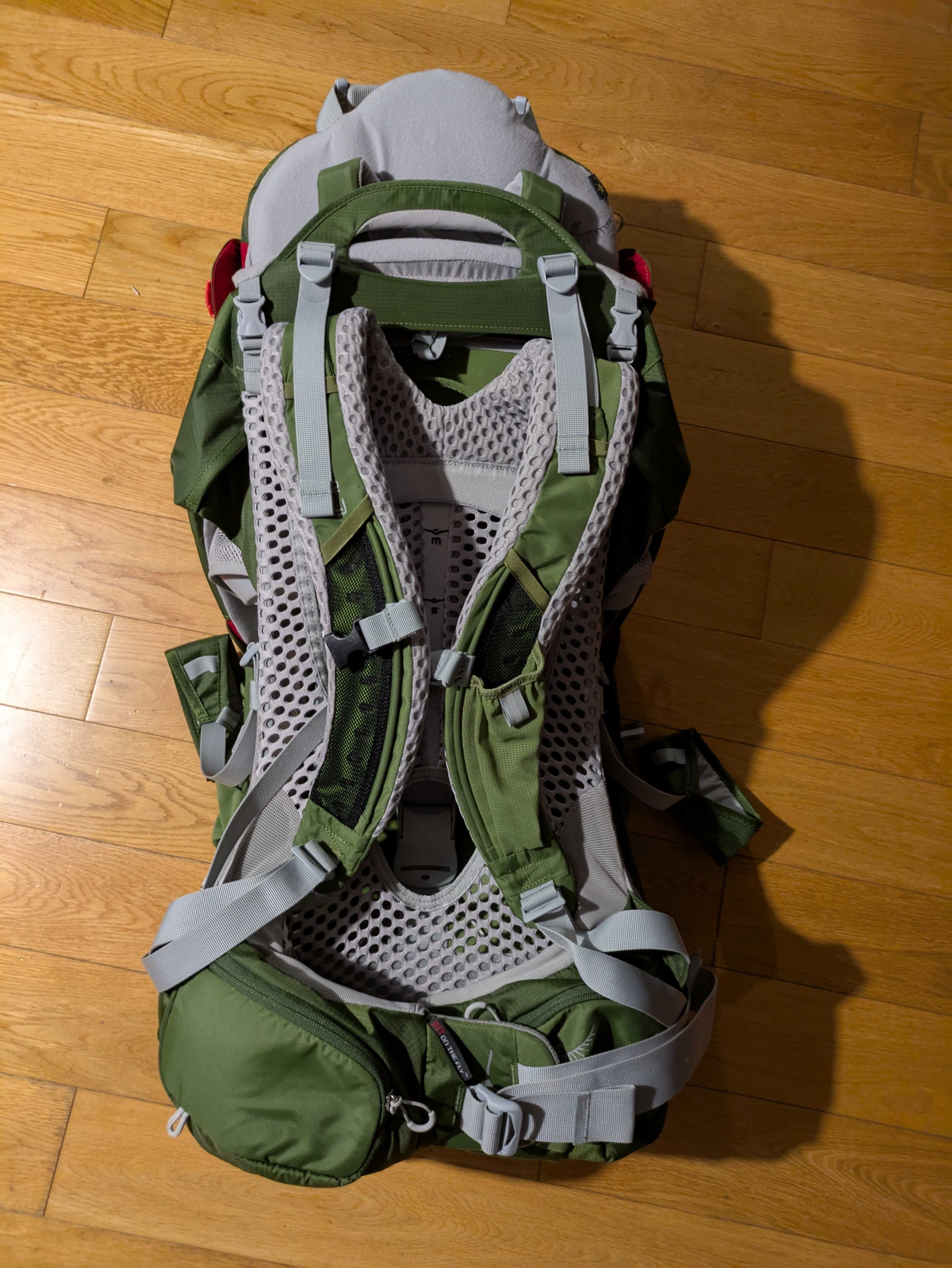 Osprey Poco AG plus - nosidło trekkingowe turystyczne dla dzieci