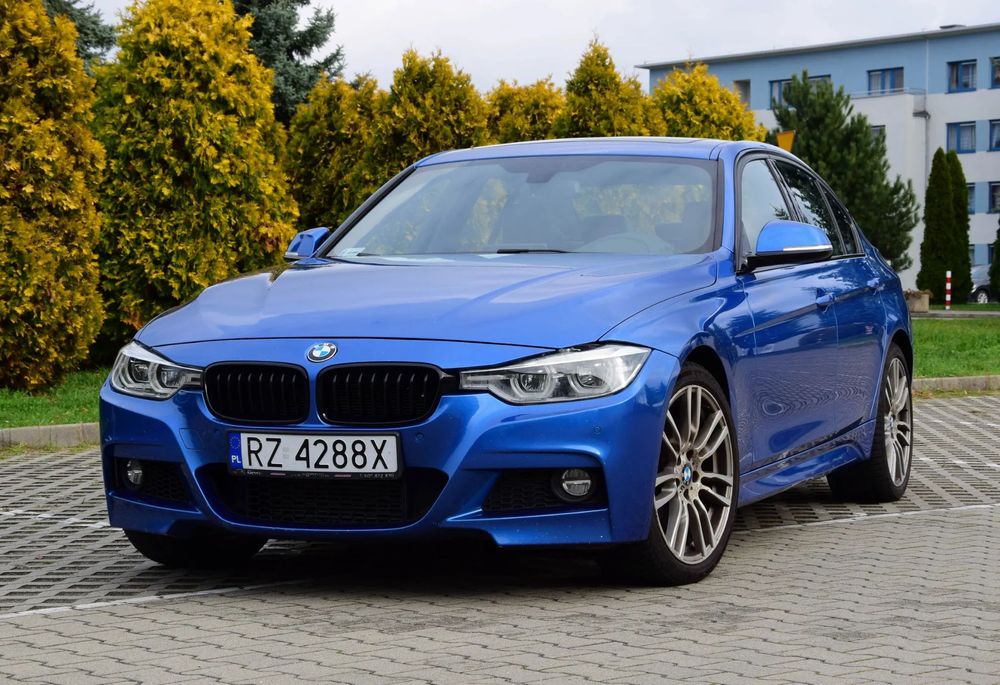 BMW Seria 3 BMW F30 328ix XDRIVE M-pakiet LCI 248KM 116000km 2016 FULL LED