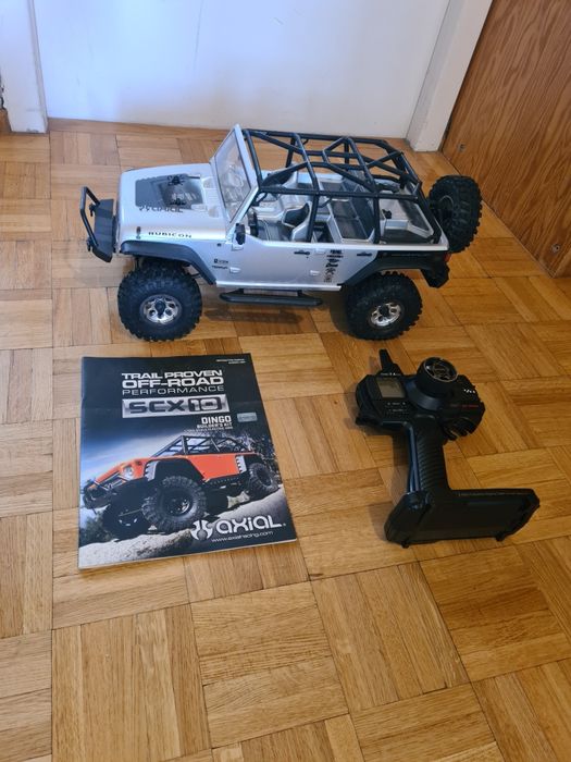 Axial SCX10 RC Trial Jeep Wrangler Rubicon 1/10 Novak napęd nowy $$$$