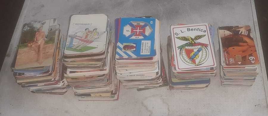 Cartoes calendário, formato MB.