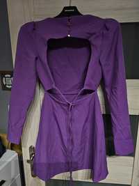 Nowa z metką fioletowa sukienka wyjściowa Mohito