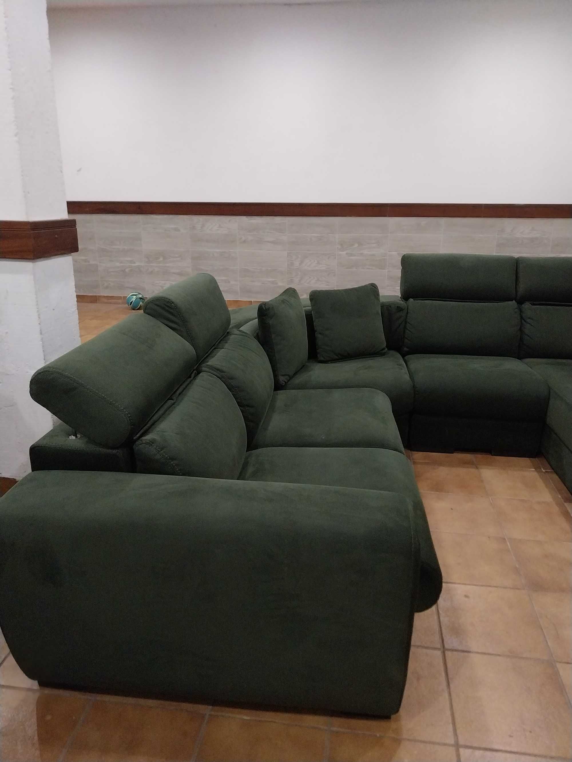 Sofá modular com Chaise Longue