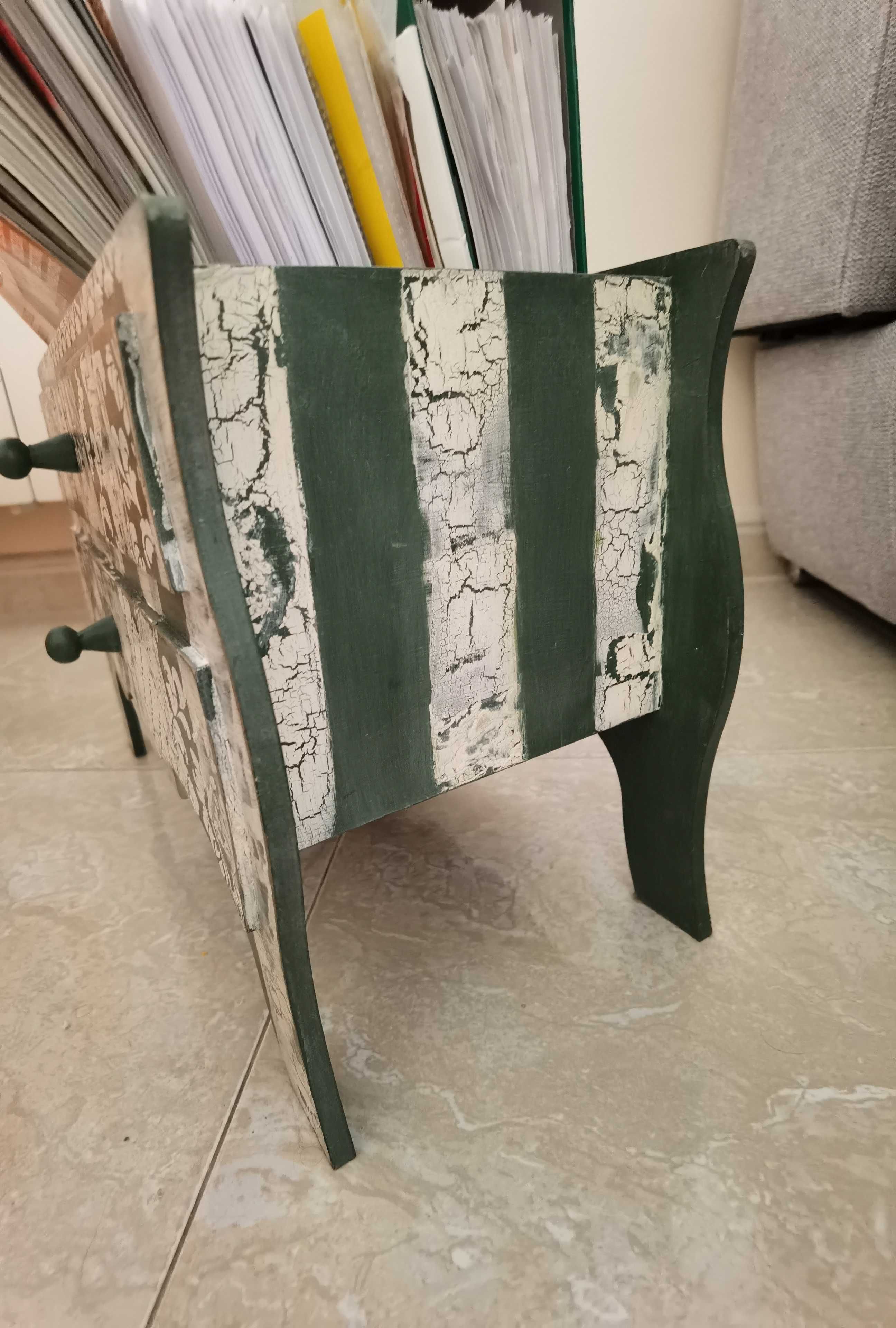 Porta Revistas Verde